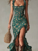 Alma | Vestido Maxi Boho Floral