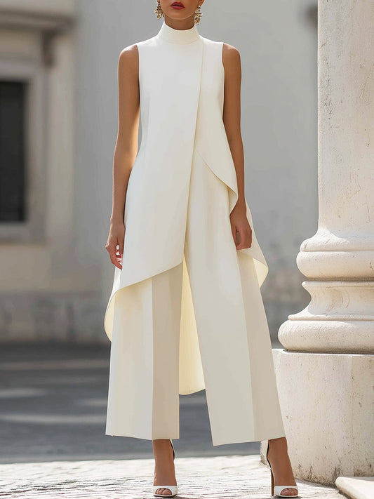 Lucía • Mono largo de caída elegante