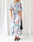 Celine | Abito Femminile con Motivo Floreale