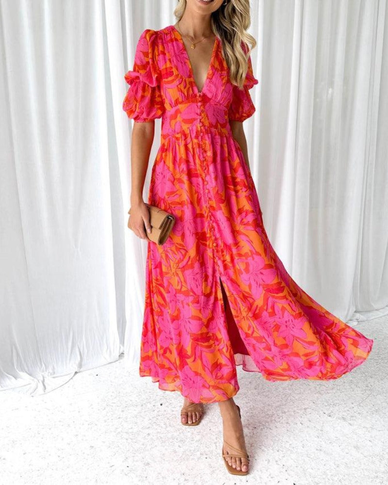 Armonia | Vestido Maxi Resplandor Solar