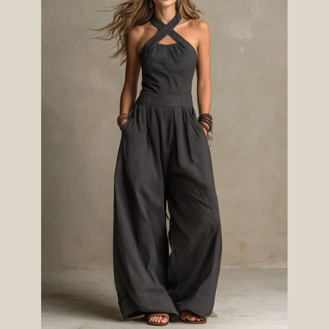 Adriana | Mono Elegante con Escote Cruzado™