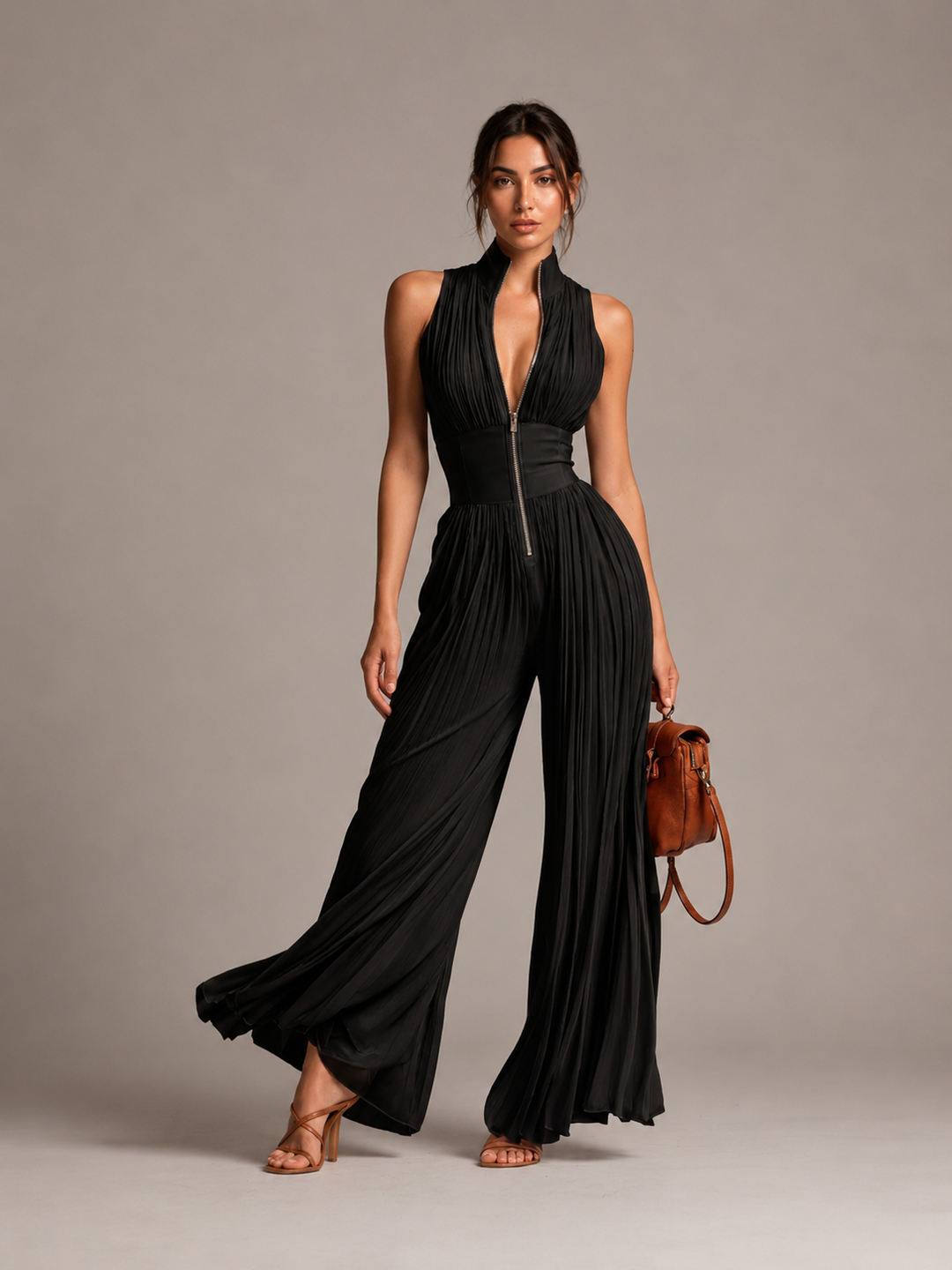 Hester | Mono Plisado Negro™
