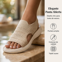 Luna | Sandalias de Plataforma Transpirables con Correa Elástica