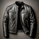 Chaqueta Biker Efecto Piel