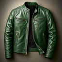 Chaqueta Biker Efecto Piel