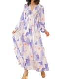 Celine | Abito Femminile con Motivo Floreale