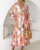 Celine | Abito Femminile con Motivo Floreale