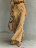 Sofia • Maxi vestido con cinturón