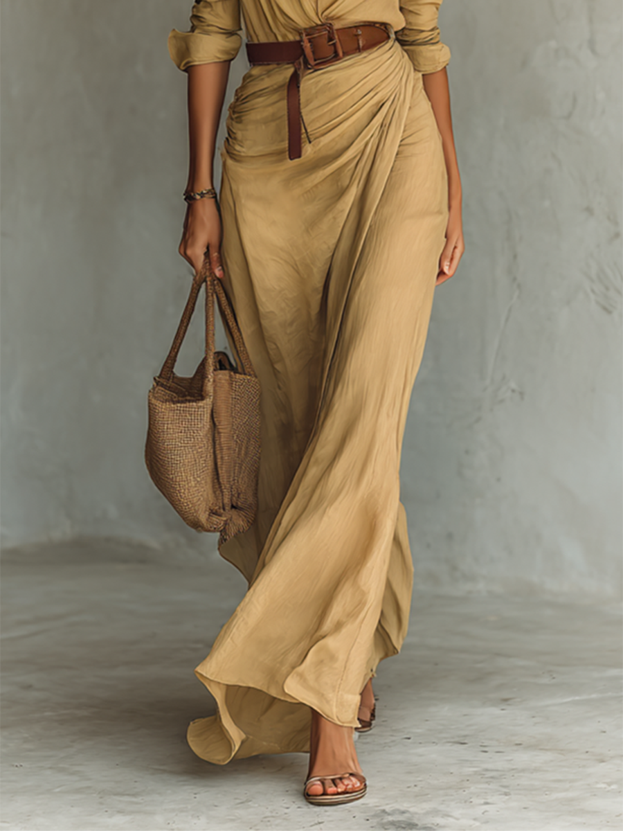 Sofia | Maxi vestido con cinturón