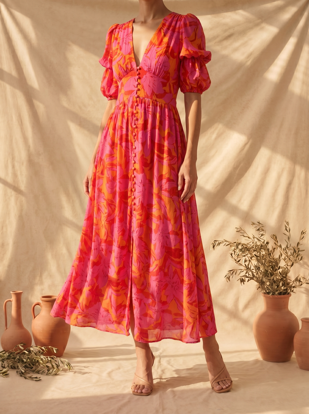 Armonia | Vestido Maxi Resplandor Solar
