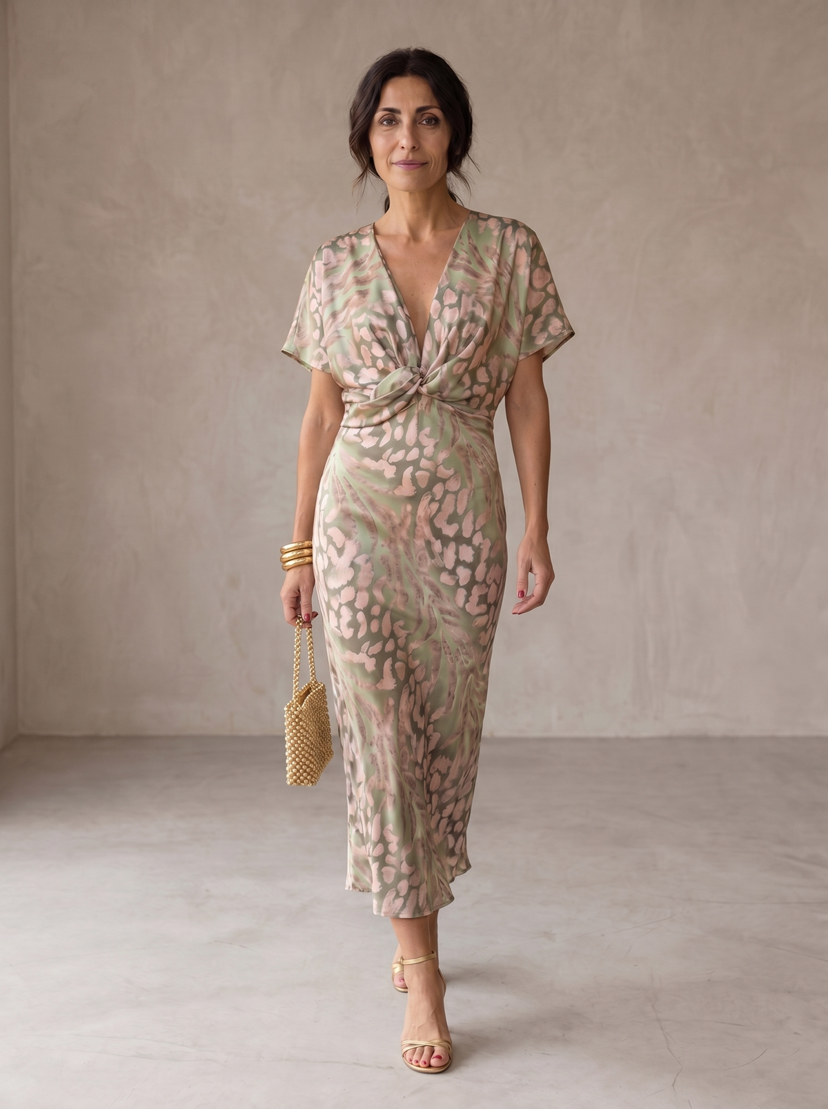 Antonella | Elegante Vestido Fluido de Tejido Ligero