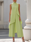 Lucía • Mono largo de caída elegante