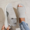 Luna | Sandalias de Plataforma Transpirables con Correa Elástica