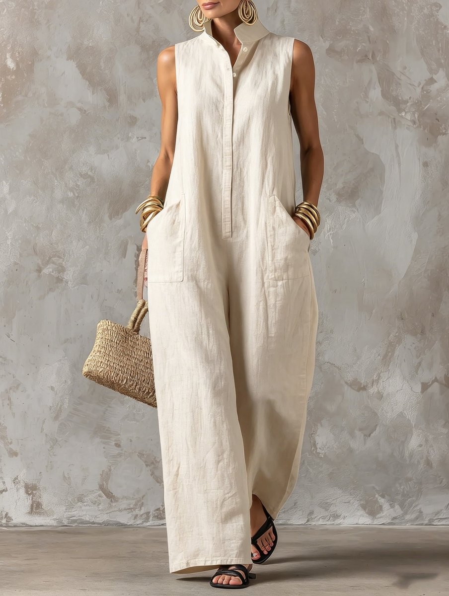 Lorena | Vestido Maxi Lino Costa