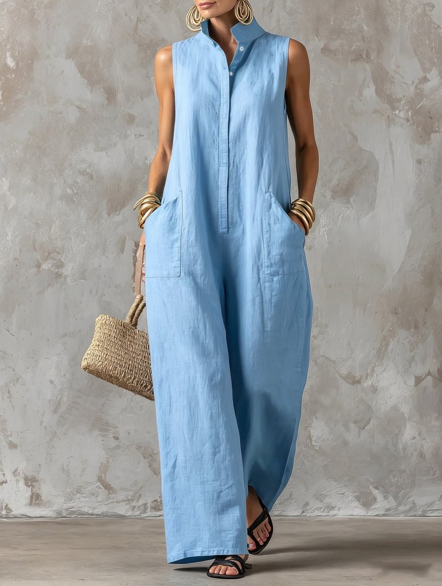 Lorena | Vestido Maxi Lino Costa